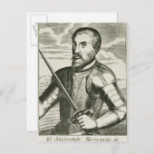 ポートレートエルナンドデソト ポストカード (正面/裏面)