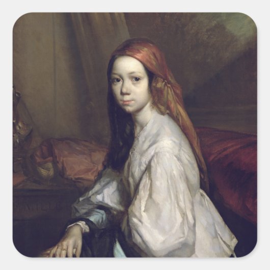 ポートレートオノ・パウリーン スクエアシール (正面)