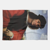 ポートレートオブアグノロドニバイラファエルサンツィオ キッチンタオル (横)