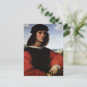 ポートレートオブアグノロドニバイラファエルサンツィオ ポストカード (スタンド正面)