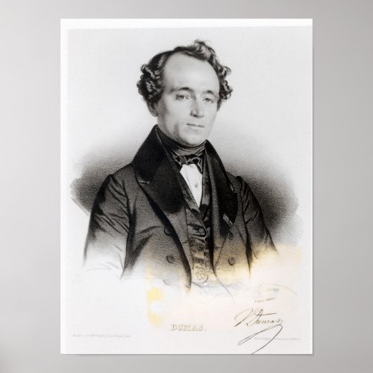 ポートレートオブアレクサンドレデュマスフィルス ポスター (正面)