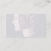 ポートレートオブアレディー、アンブロジオ·デ·プレディス著 名刺 (裏面)