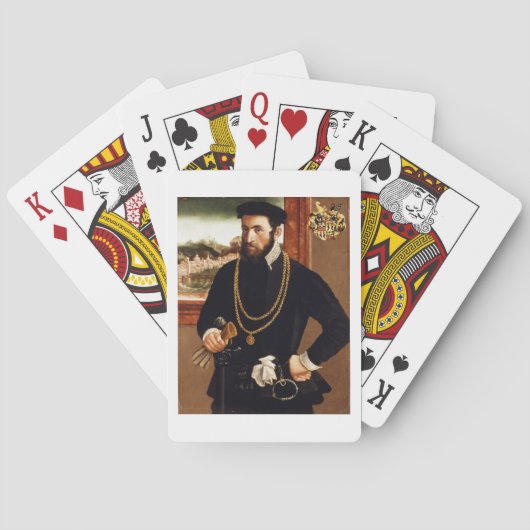 ポートレートオブアントンルンメルフォンリヒテナン トランプ (裏面)