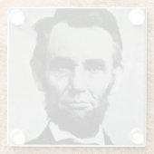 ポートレートオブエイブリンカーン2 ガラスコースター (裏面)