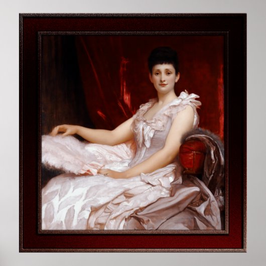 ポートレートオブエイミーオーガスタレディコレリッジ ポスター (正面)