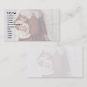 ポートレートオブオルガスリコヴァヴァシリエヴナザアーティストズ 名刺 (正面/裏面)