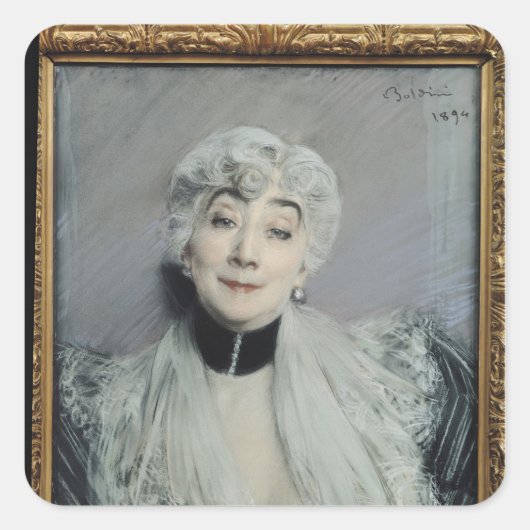 ポートレートオブカウンテスドゥマルテルデジャンヴィル スクエアシール (正面)