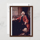 ポートレートオブキャプテントーマスコラムバイホガース ポストカード (正面/裏面)