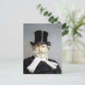 ポートレートオブギゼッペヴェルディバイジョバンニボルディーニ ポストカード (スタンド正面)