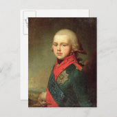 ポートレートオブグランドデュークコンスタンティンパブロヴィッチ ポストカード (正面/裏面)