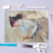 ポートレートオブサラ・ベルンハルトバイジュールズ・バスティエン  薄葉紙 (クラフト)