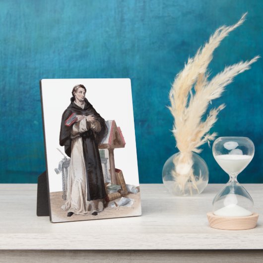 ポートレートオブサンベルナルドクレヴォー フォトプラーク (側面)