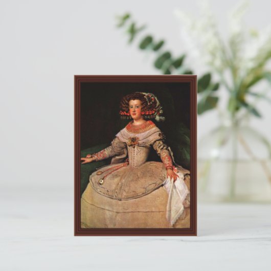 ポートレートオブザインファンタマリアテレサ ポストカード (スタンド正面)