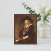 ポートレートオブジェラルドレイレスバイレンブランド ポストカード (スタンド正面)