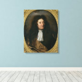 ポートレートオブジャンデラフォンテーヌ キャンバスプリント (インサイチュ (ウッドフロア))