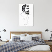 ポートレートオブジョルジュビゼ キャンバスプリント (インサイチュ (寝室))