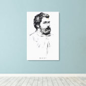 ポートレートオブジョルジュビゼ キャンバスプリント (インサイチュ (ウッドフロア))