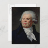 ポートレートオブジョージダントン ポストカード (正面/裏面)