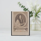 ポートレートオブジョージバークレー司教 ポストカード (スタンド正面)