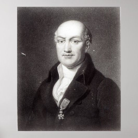 ポートレートオブジーンバプティステジョセフデランブル ポスター (正面)