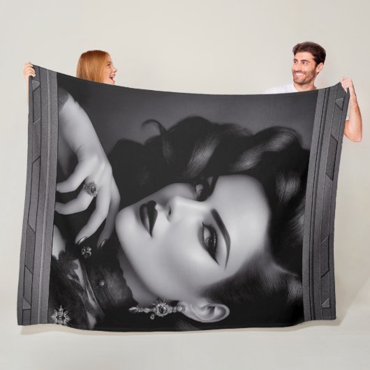 ポートレートオブスパイカリナシェパードバイザンドール7 フリースブランケット (インサイチュ)