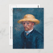 ポートレートオブテオバンゴッホ，ヴァンゴッホファインアート ポストカード (正面/裏面)