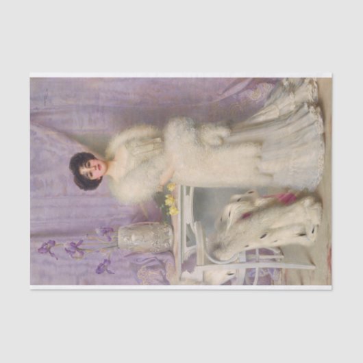 ポートレートオブディアンデラブーシェバイコルコス 薄葉紙 (正面)