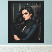 ポートレートオブトレサストラニンスキーバイザンドール7 キャンバスプリント (インサイチュ (ウッドフロア))