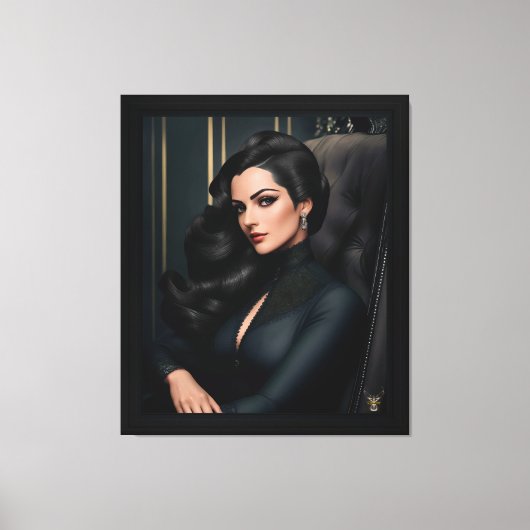 ポートレートオブトレサストラニンスキーバイザンドール7 キャンバスプリント (正面)