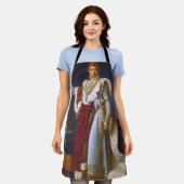 ポートレートオブナポレオンボナパルテフランソワスゲラール エプロン (着用した状態)