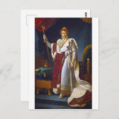 ポートレートオブナポレオンボナパルトフランソワジェラード ポストカード (正面/裏面)