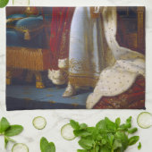 ポートレートオブナポレオンボナパルトフランソワジェラール キッチンタオル (折り畳み)