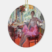 ポートレートオブバレリナヴェラトレフィロワ |コロビン セラミックオーナメント (左)
