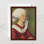 ポートレートオブバーバラデュラーホ生まれルパー ポストカード (正面/裏面)