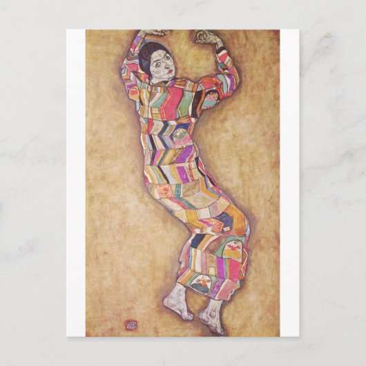 ポートレートオブフリーデリケ – マリアビールバイグスタフクリムト  ポストカード (正面)