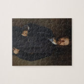 ポートレートオブヘンリーカボットロッジバイJSサージェント ジグソーパズル (横)