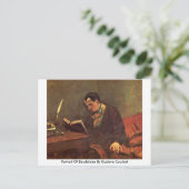 ポートレートオブボードレバイグスタヴコートベット ポストカード (スタンド正面)