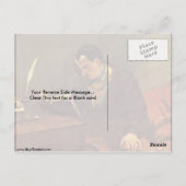 ポートレートオブボードレバイグスタヴコートベット ポストカード (裏面)