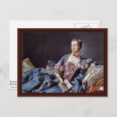 ポートレートオブマダムデポンパドゥール ポストカード (正面/裏面)