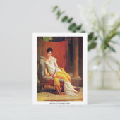 ポートレートオブマダムレカミエ ポストカード (スタンド正面)