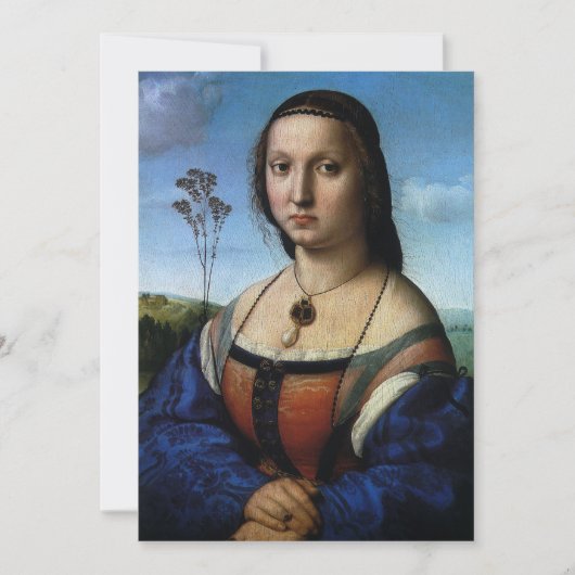 ポートレートオブマダレーナドニバイラファエルサンツィオ (正面)