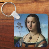 ポートレートオブマダレーナドニバイラファエルサンツィオ キーホルダー (正面)