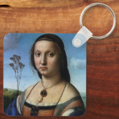 ポートレートオブマダレーナドニバイラファエルサンツィオ キーホルダー (裏面)