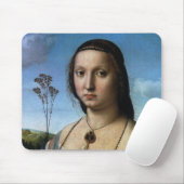 ポートレートオブマダレーナドニバイラファエルサンツィオ マウスパッド (マウス)