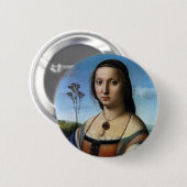 ポートレートオブマダレーナドニバイラファエルサンツィオ 缶バッジ (正面&裏面)