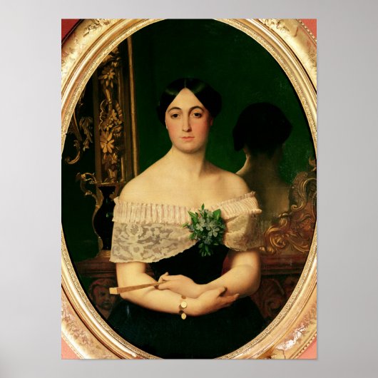 ポートレートオブマリアンネリーザ樺の木 ポスター (正面)