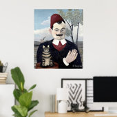 ポートレートオブモンシューXアンリルーソーファインアート ポスター (ホームオフィス)