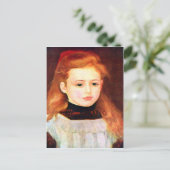 ポートレートオブリュシーベラードバイピエールルノアール ポストカード (スタンド正面)