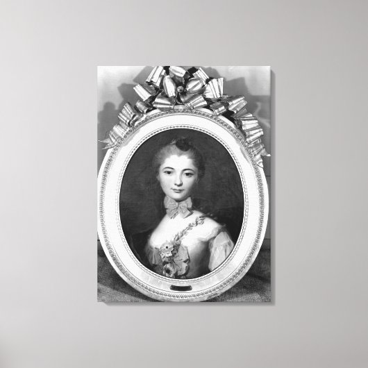 ポートレートオブルイースオノリーヌクロザットデュシャテル キャンバスプリント (正面)