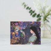 ポートレートオブヴィオレットヘイマンバイオリロンレドン ポストカード (スタンド正面)